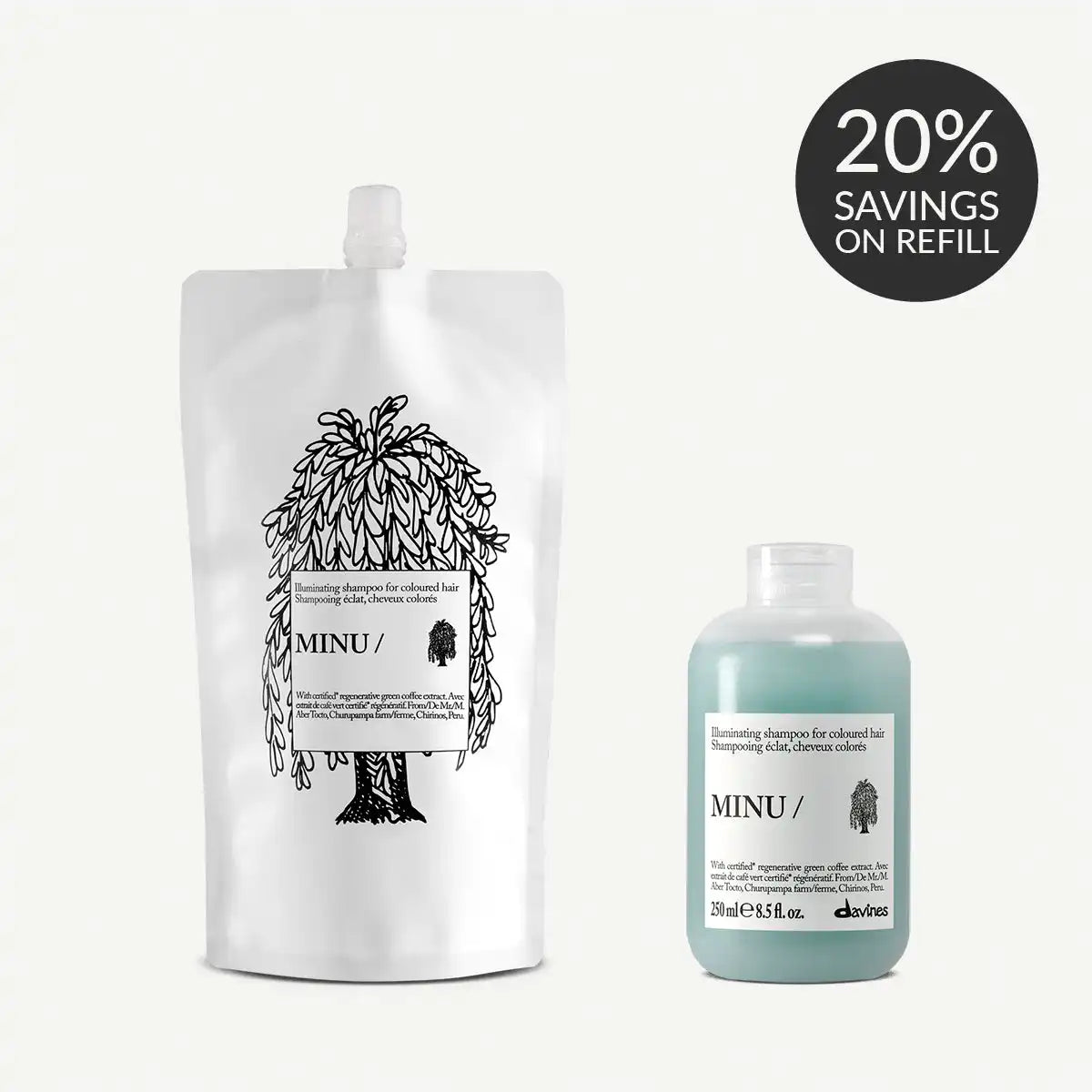 MINU Shampoo Refill Duo